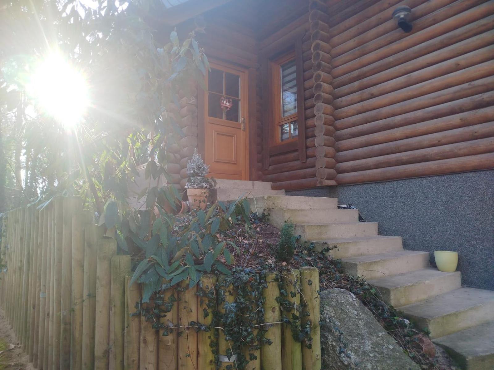 Holzhaus Am See Zernsdorf 외부 사진
